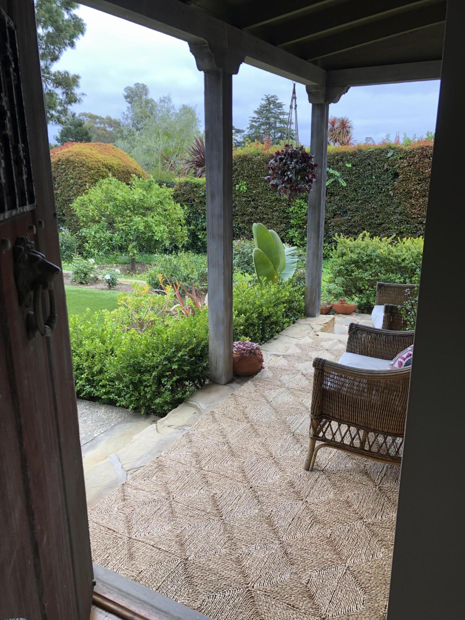 179 Hermosillo Road Santa Barbara, CA 93108 - Photo 37 of 70 Looking out front door.