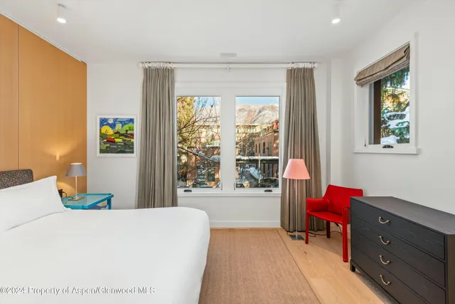 a bathroom with a shower curtain