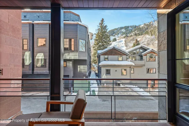 a view of a tree in the house