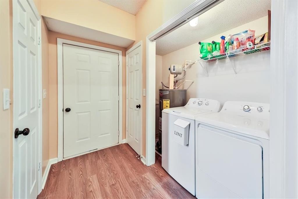 385 Prometheous Way Rockmart, GA 30153 - Photo 20 of 27 a utility room with dryer and washer