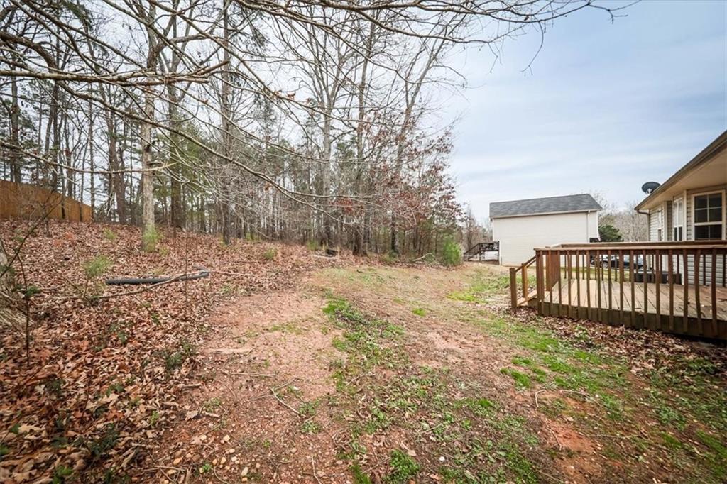 385 Prometheous Way Rockmart, GA 30153 - Photo 27 of 27 a view of backyard with trees