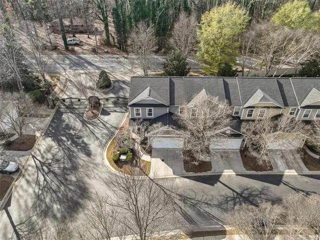 a view of a house with a outdoor space