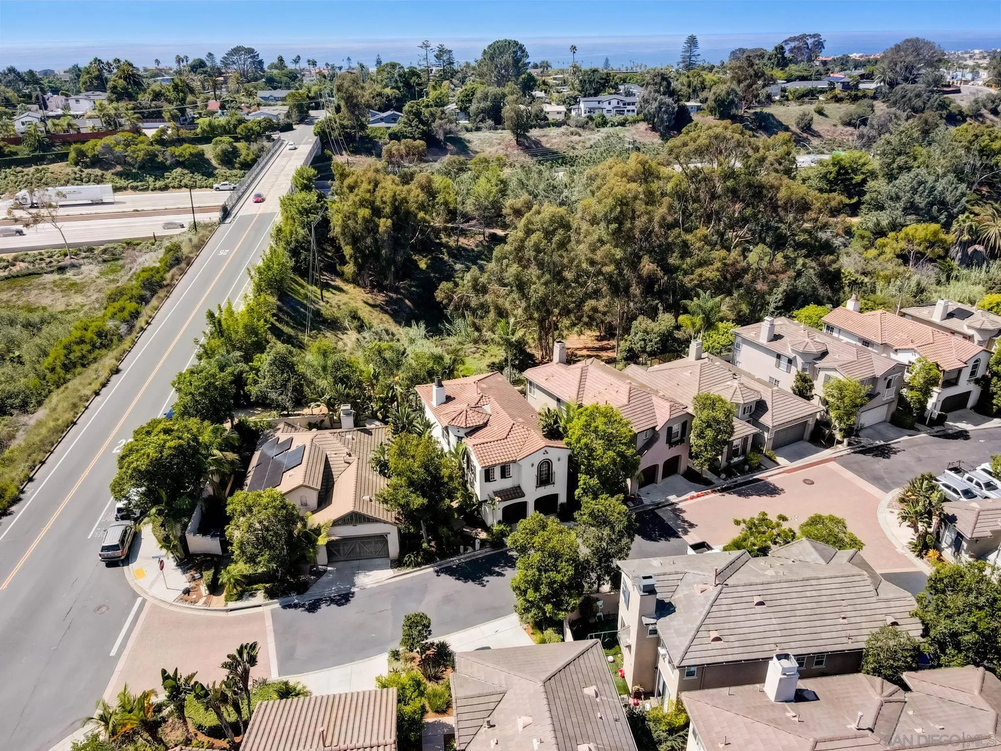 648 Beach Street Encinitas, CA 92024 - Photo 3 of 31 an aerial view of residential houses with outdoor space