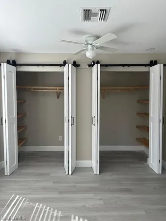 a view of empty room