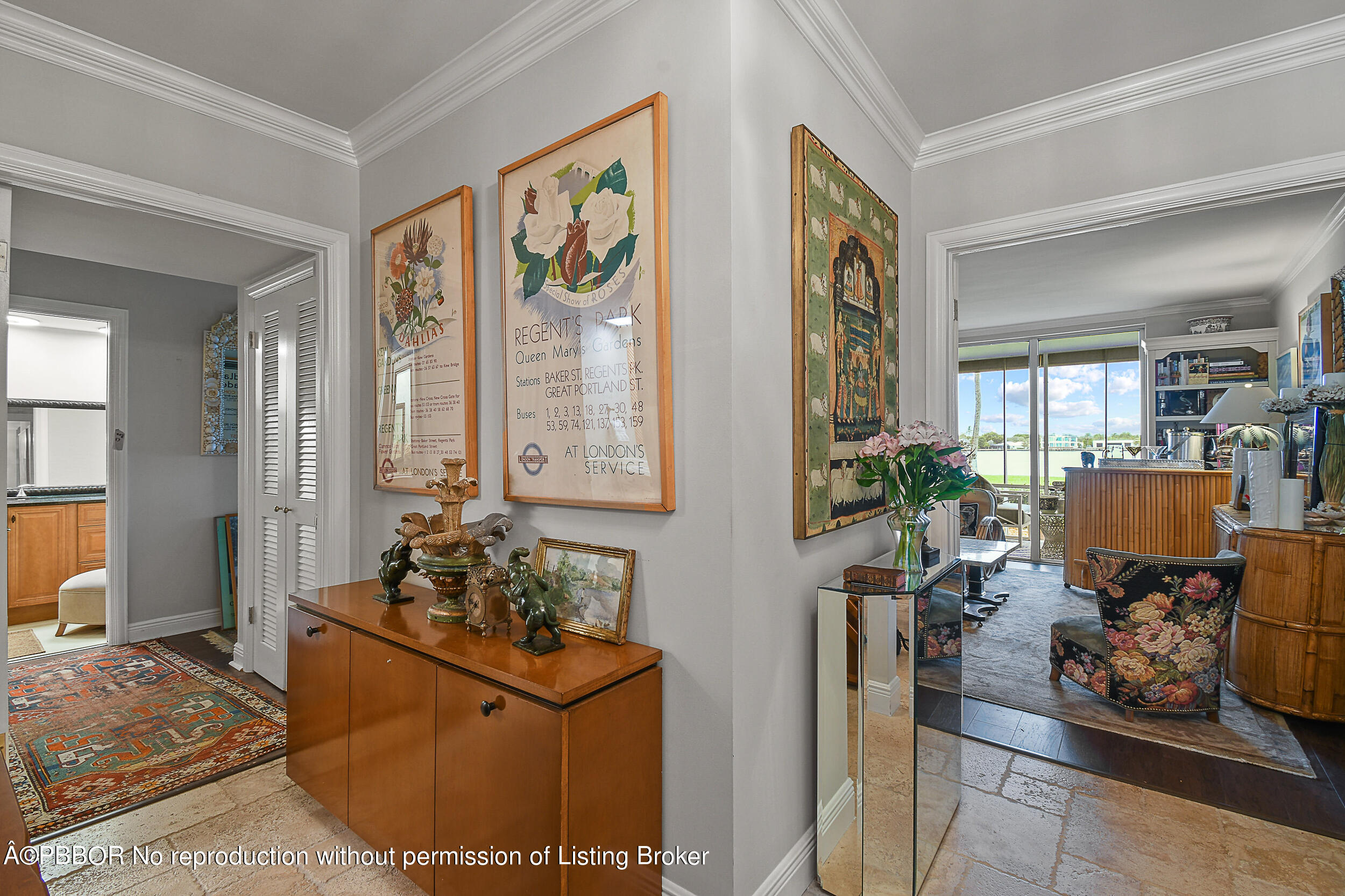 2170 Ibis Isle Road, Unit 2 Palm Beach, FL 33480 - Photo 14 of 38 a living room with furniture and a potted plant