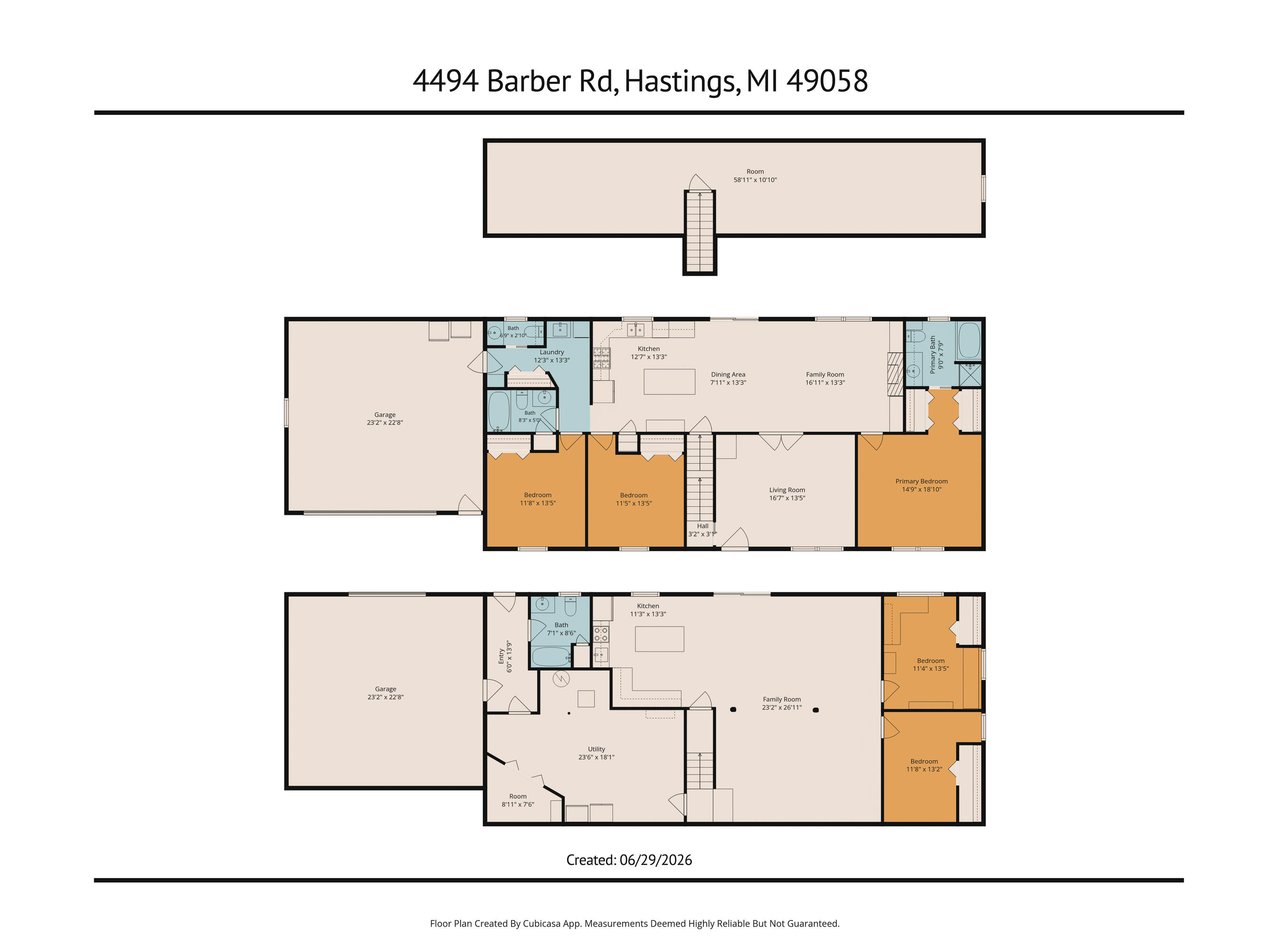 4494 Barber Road Hastings, MI 49058 - Photo 68 of 71 4-4494 Barber Rd Floorplan-4