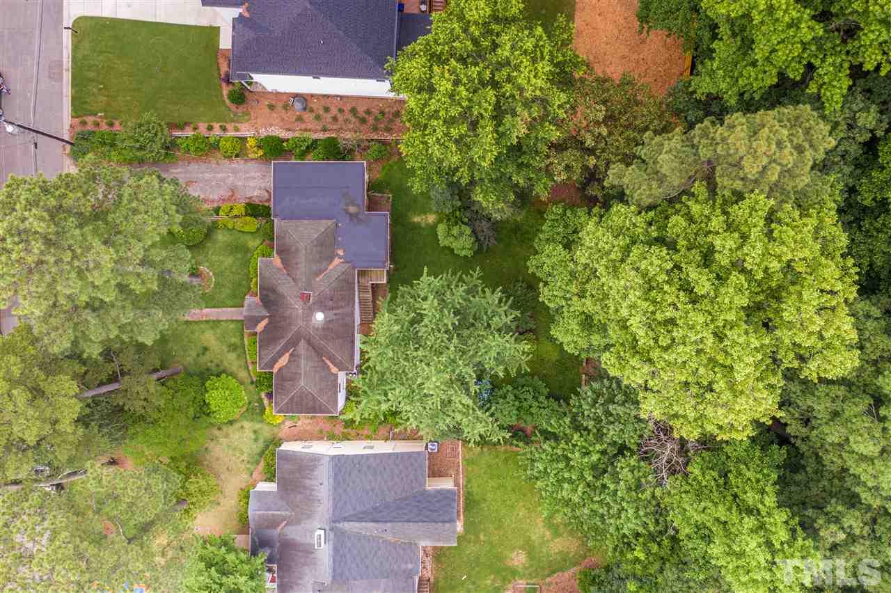 925 Marilyn Drive Raleigh, NC 27607 - Photo 11 of 13 an aerial view of a house with a yard