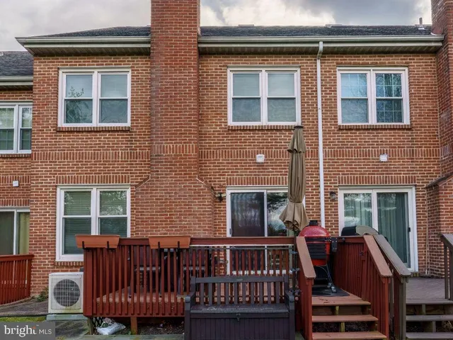 a view of a house with a deck