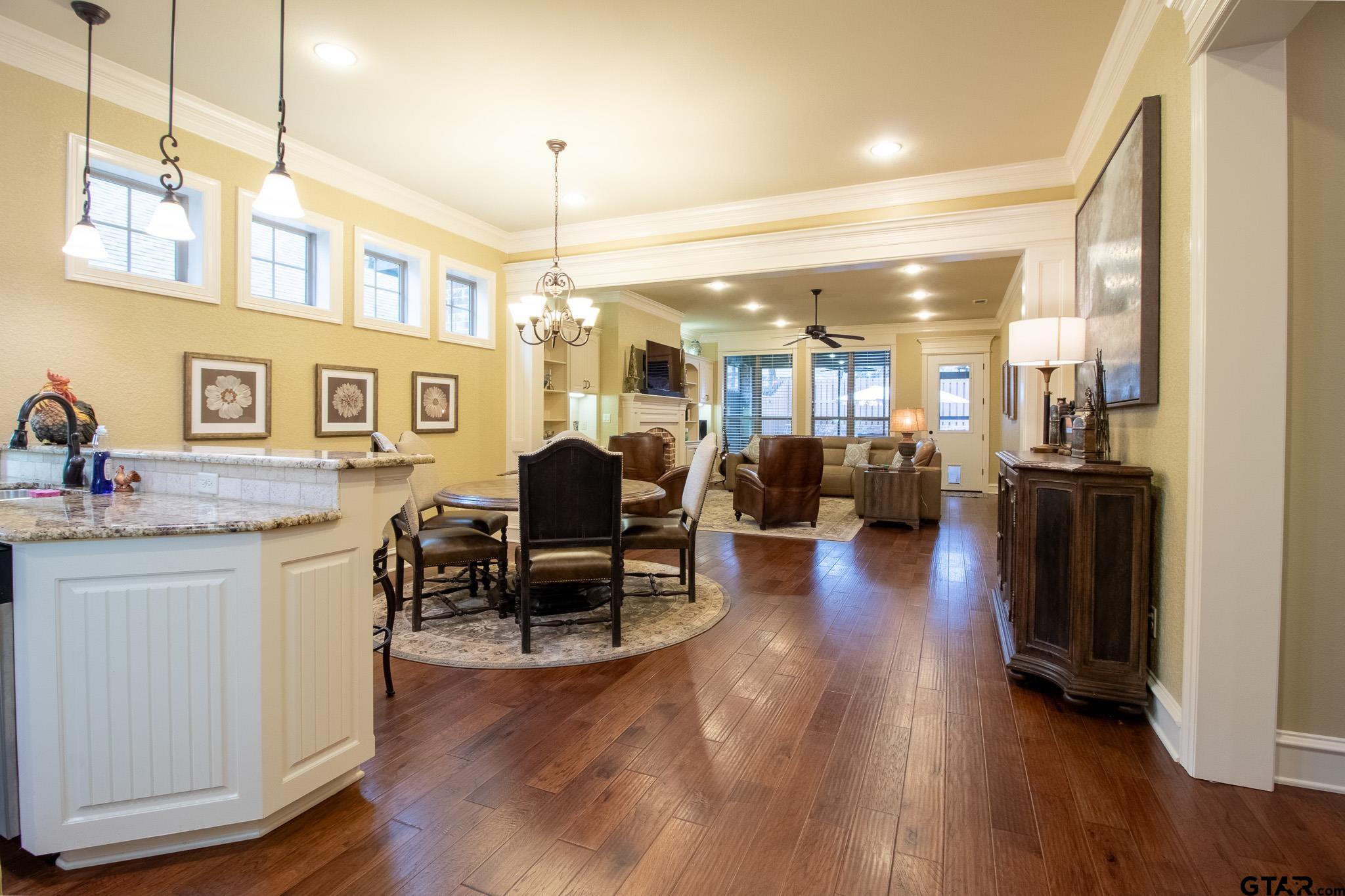 7315 Princedale Tyler, TX 75703 - Photo 5 of 25 a lobby with furniture and wooden floor