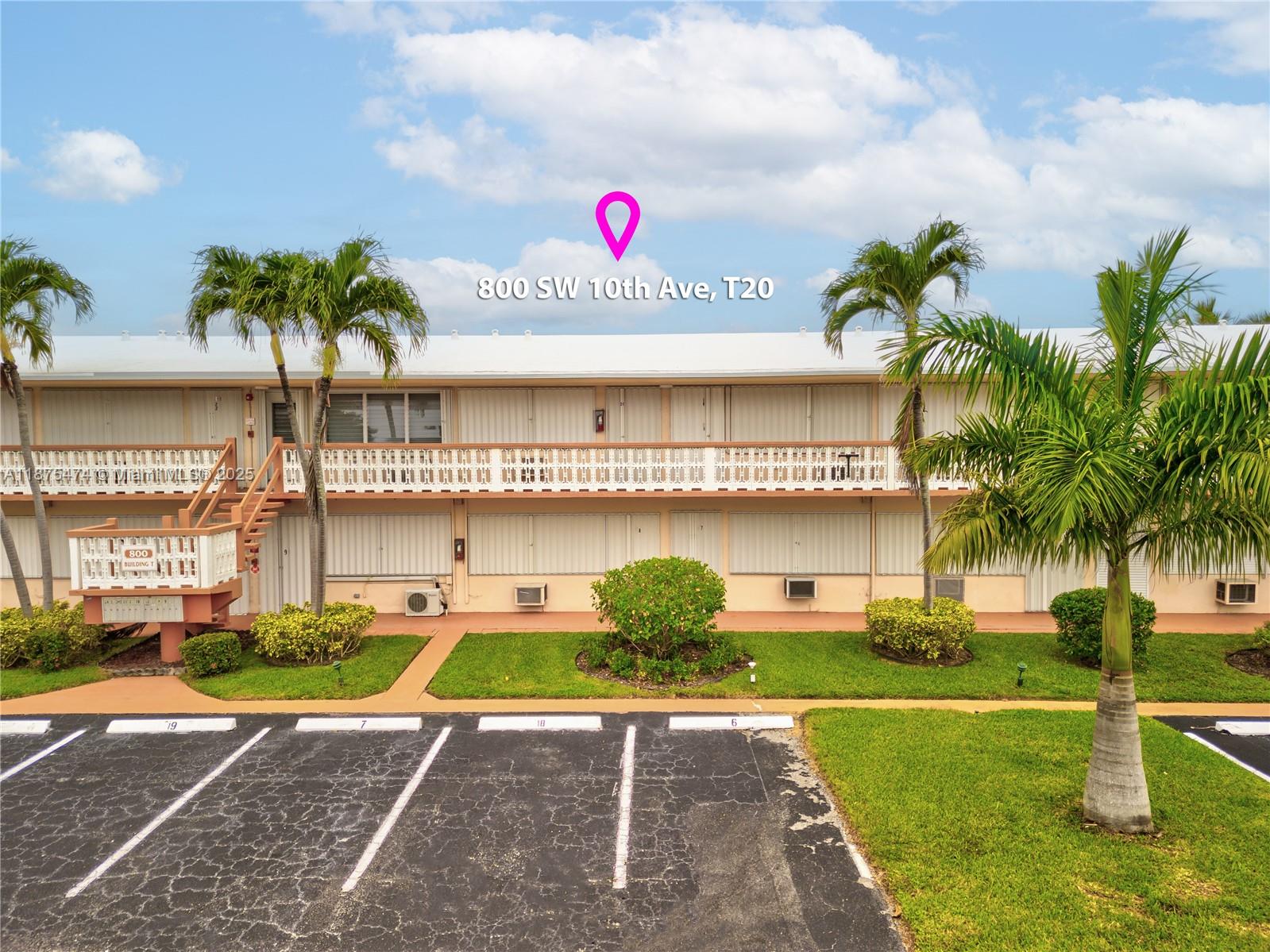 800 Southwest 10th Terrace, Unit 20T Hallandale Beach, FL 33009 - Photo 21 of 28 a sign that is on the side of a building