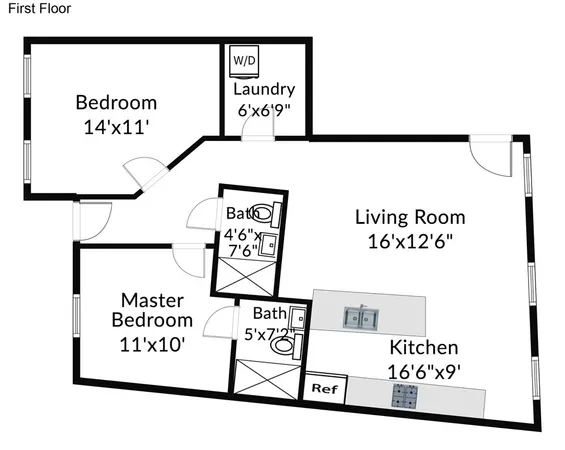 $3,800 | 104 Prince Street, Unit 3, Boston, MA 02113