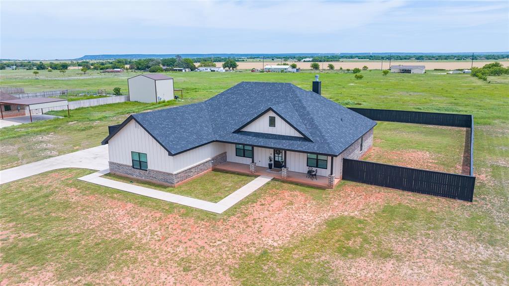 143 Purcell Lane Tuscola, TX 79562 - Photo 2 of 35 an aerial view of a house with big yard
