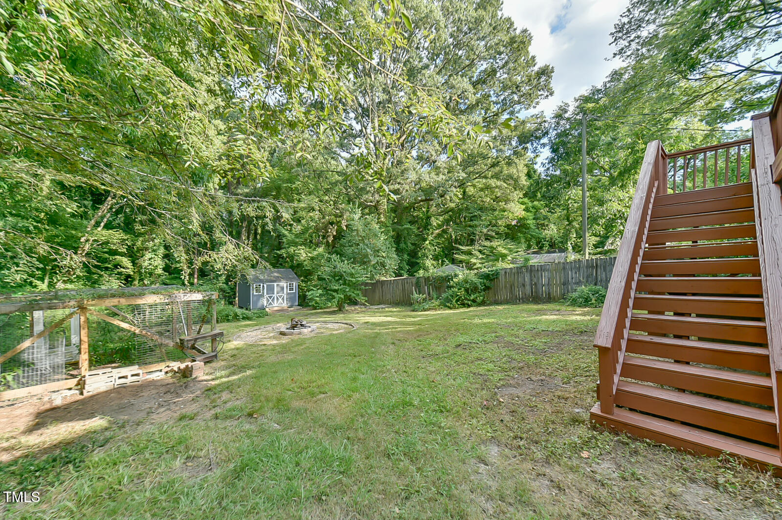 2909 Chapel Hill Road Durham, NC 27707 - Photo 25 of 39 BIG backyard