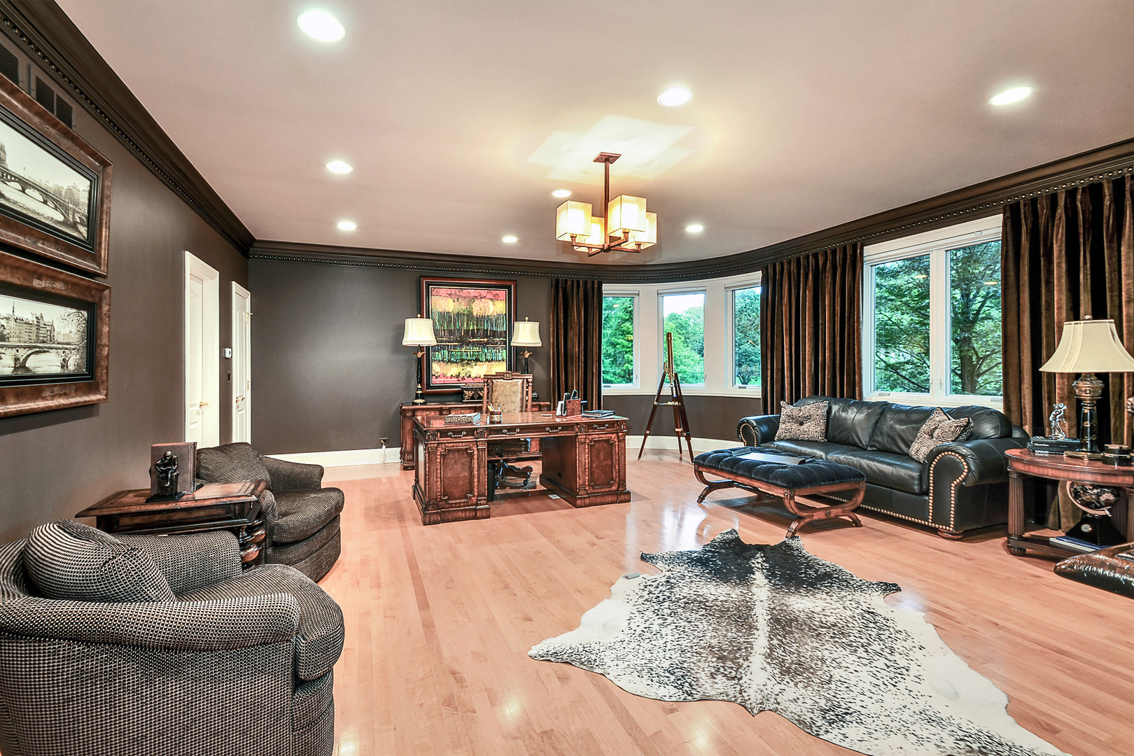 1877 Banbury Road Inverness, IL 60067 - Photo 35 of 59 a living room with furniture and a large window