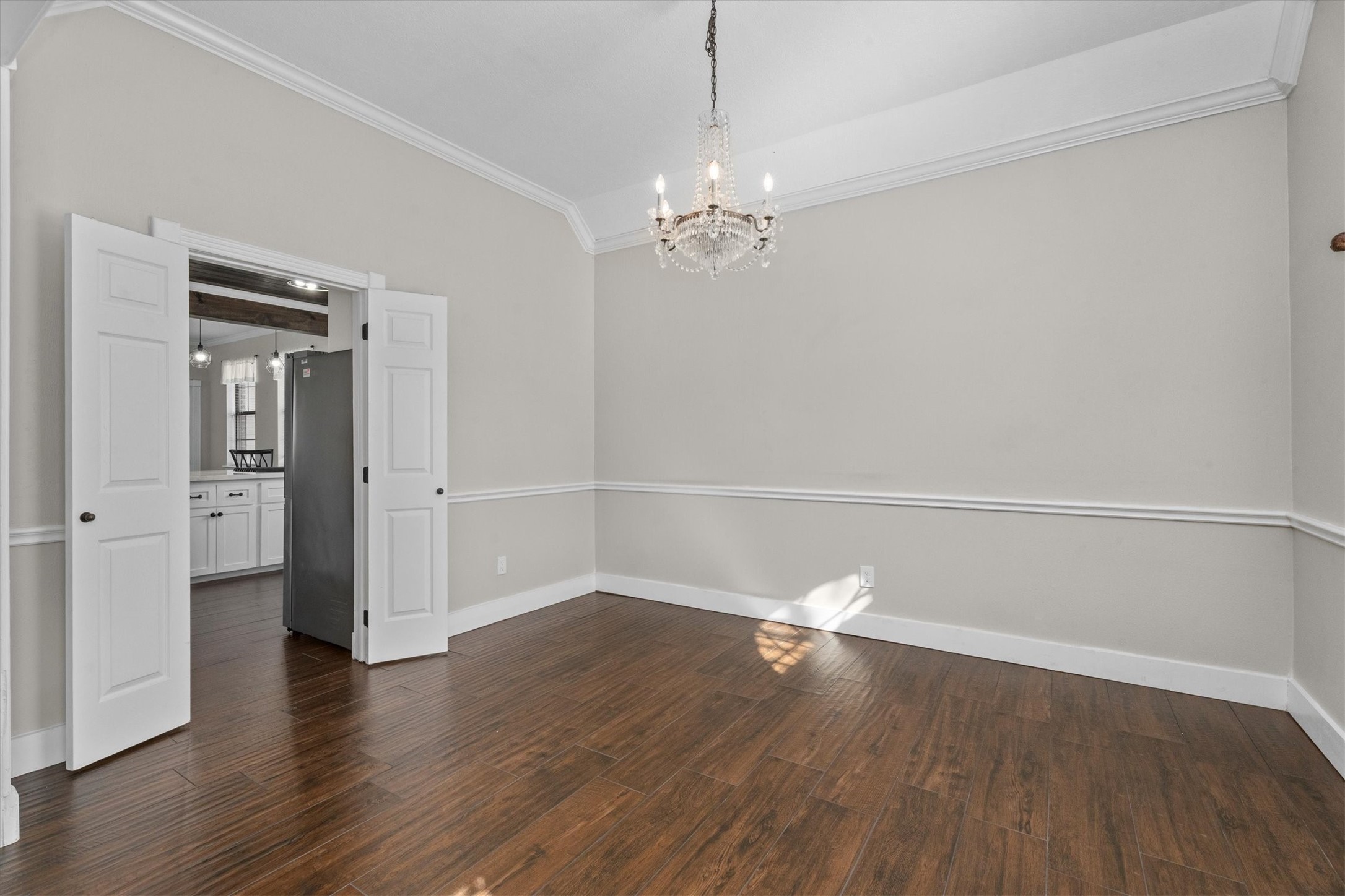 10402 Hondo Hill Road Houston, TX 77064 - Photo 28 of 40 wooden floor in an empty room with a window