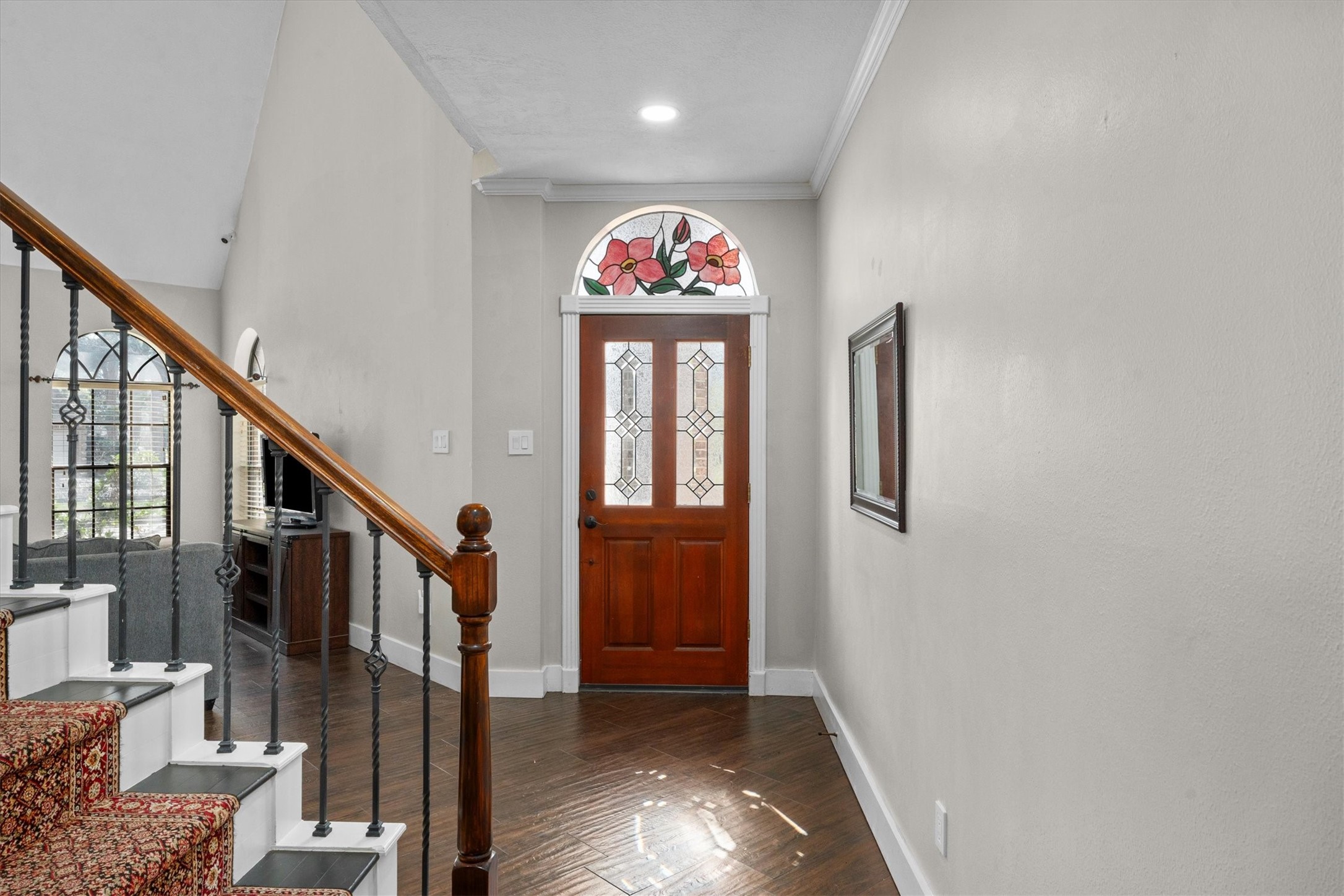 10402 Hondo Hill Road Houston, TX 77064 - Photo 5 of 40 a view of entryway with a front door