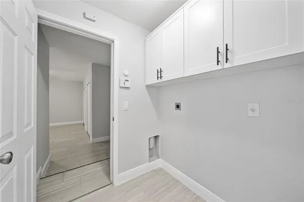 a view of cabinets