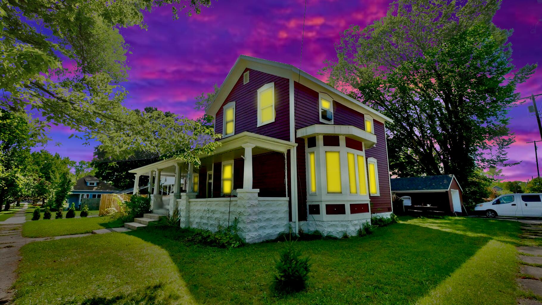 207 Cherry Street Three Oaks, MI 49128 - Photo 2 of 8 Beautiful front of house.