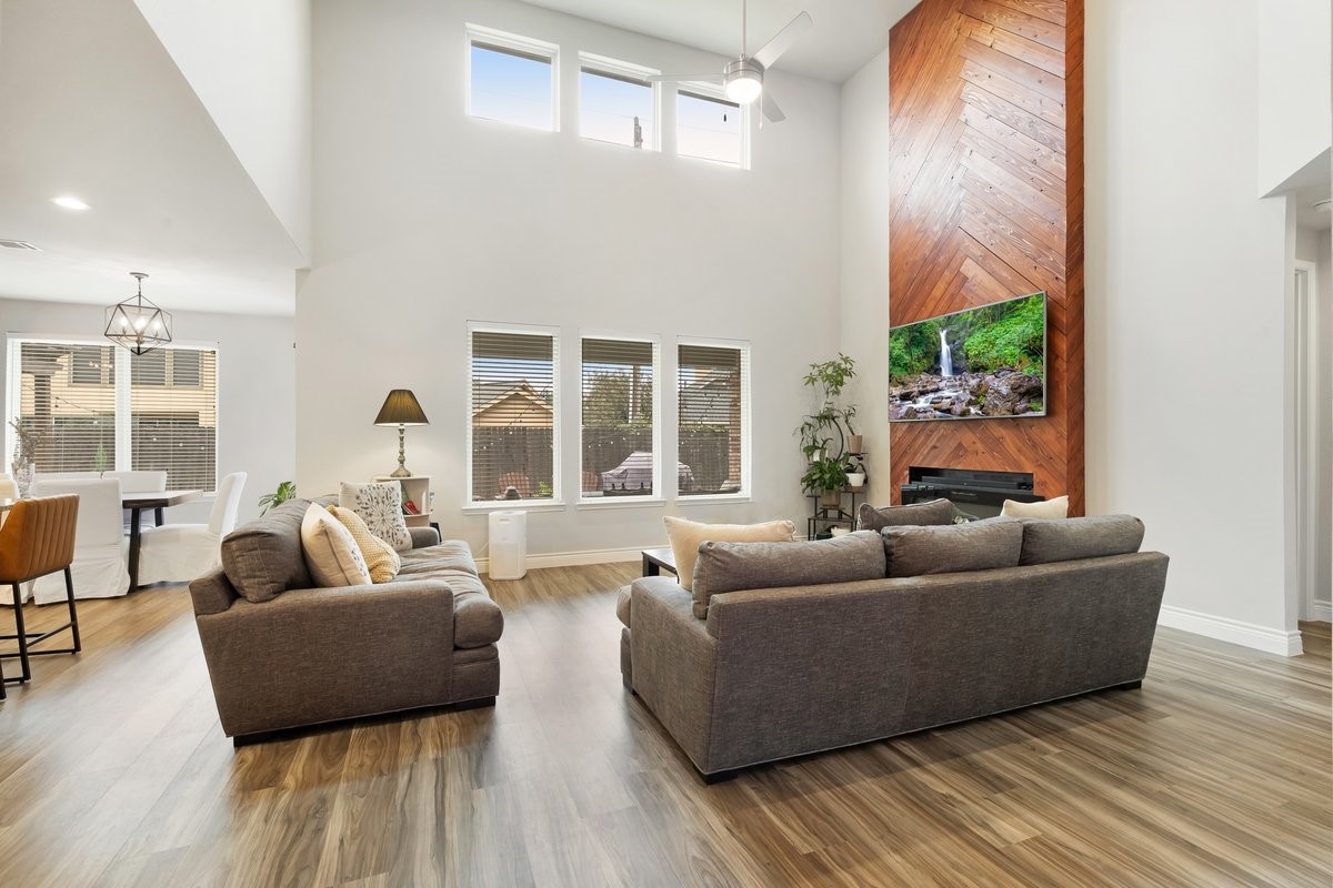 15815 Gibson Grass Court Spring, TX 77379 - Photo 7 of 25 a living room with furniture and a large window