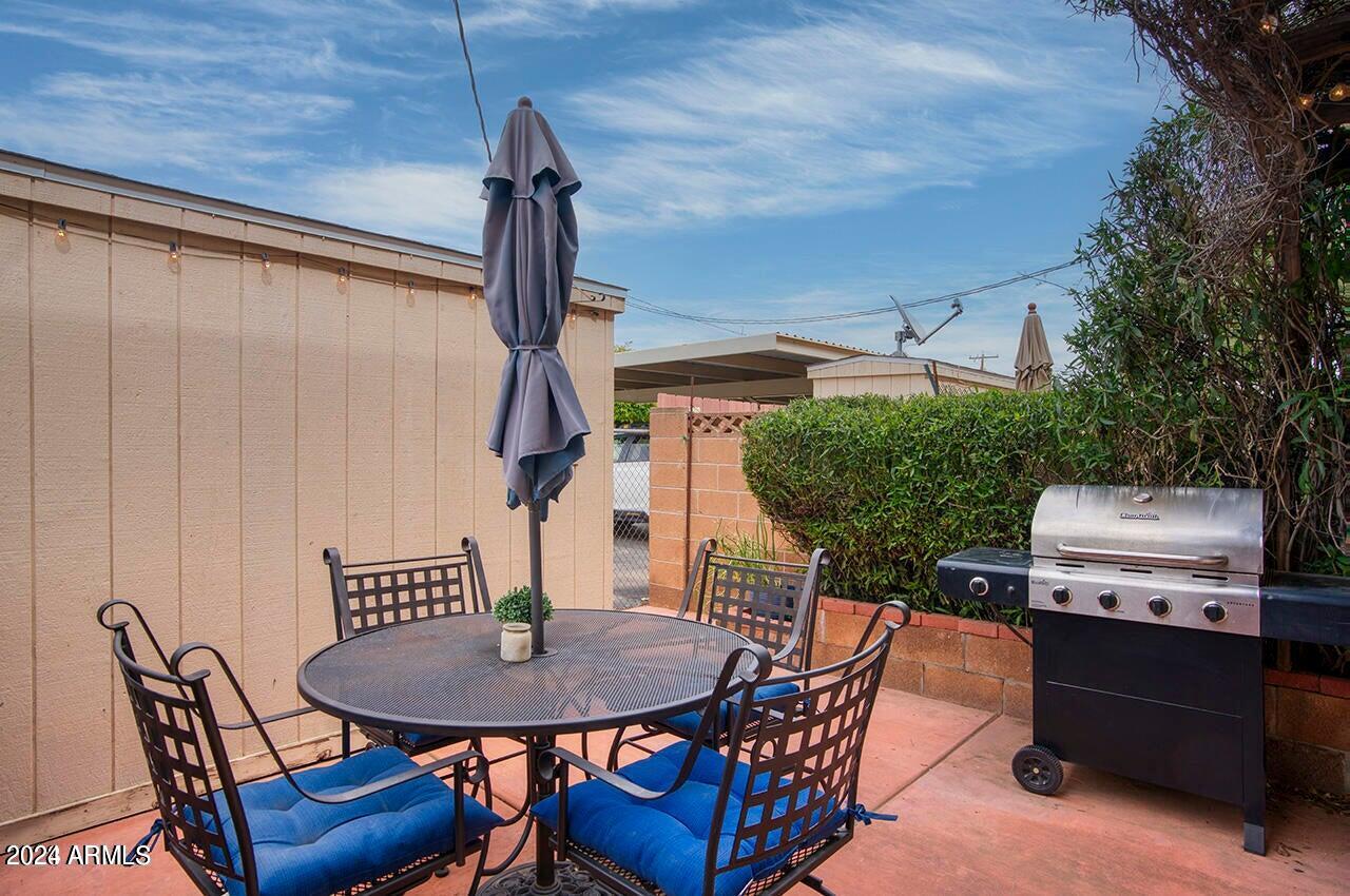 6155 North Granite Reef Road Scottsdale, AZ 85250 - Photo 15 of 18 Spacious Patio