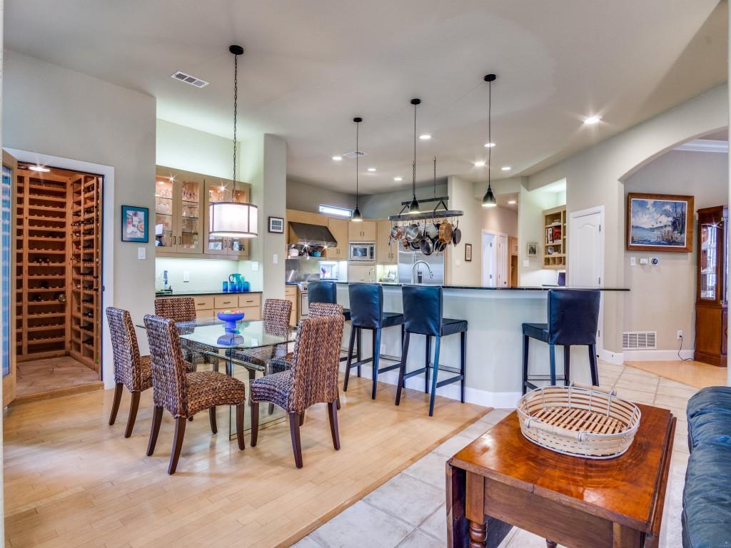 1014 Amanda Drive Mansfield, TX 76063 - Photo 8 of 40 a dining room with furniture a window and kitchen view