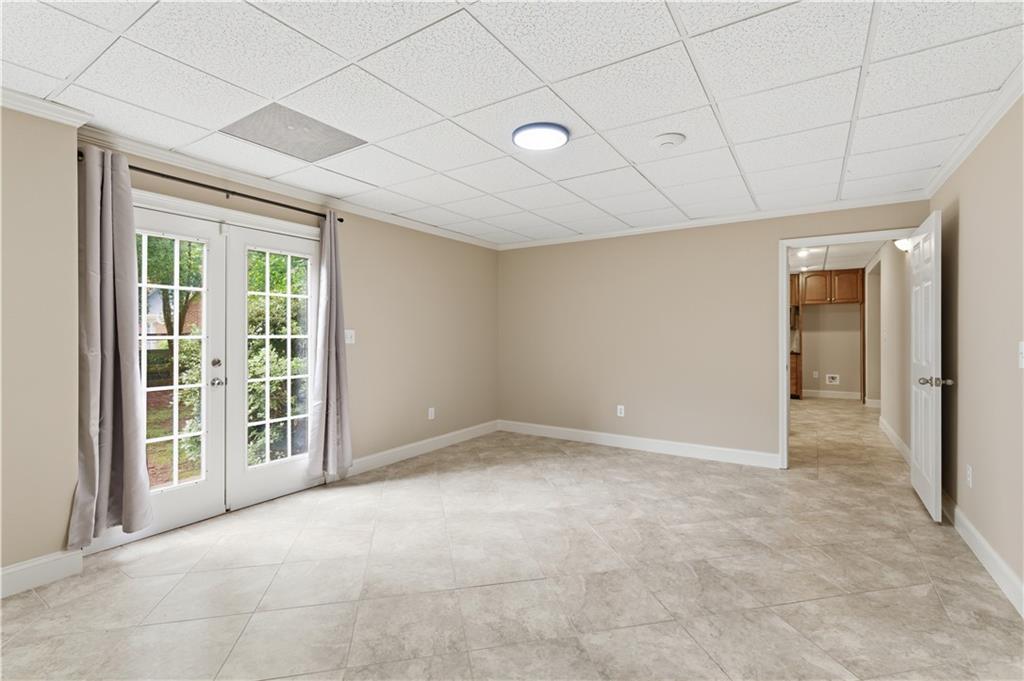 122 Ridge View Drive Ball Ground, GA 30107 - Photo 55 of 84 a view of an empty room with a window