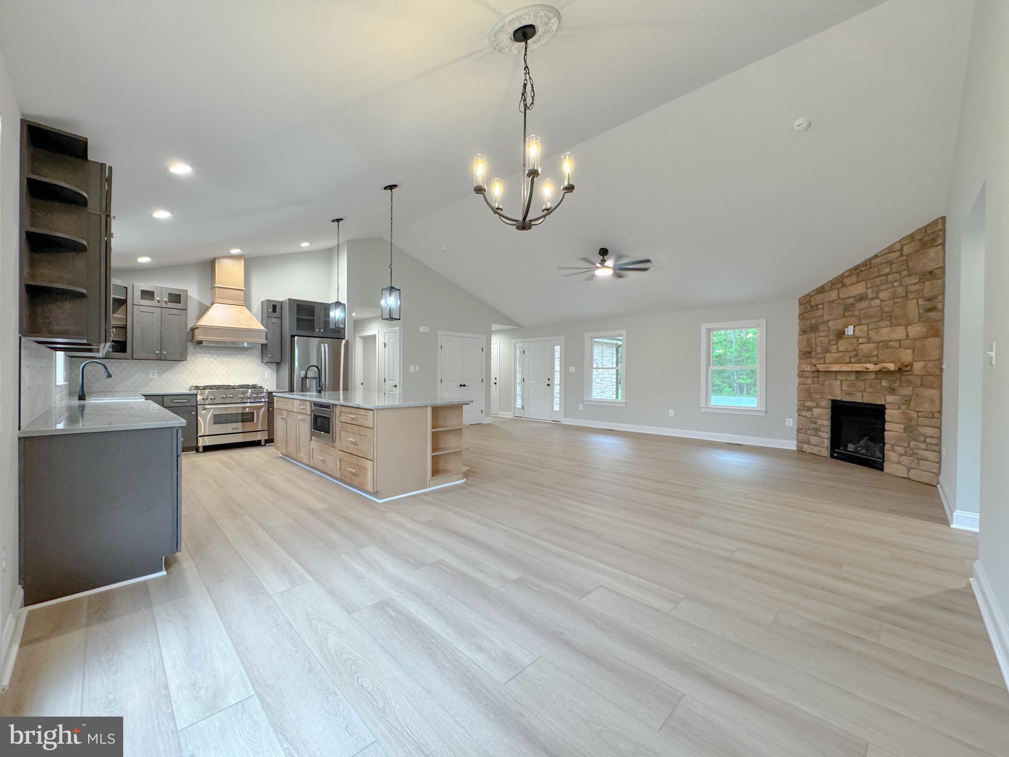 0 Post Oak Road Spotsylvania, VA 22551 - Photo 3 of 33 Family Room and Kitchen