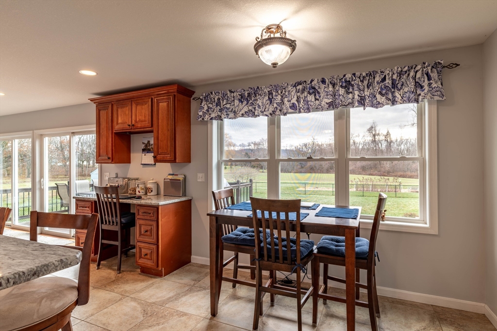 83 Bay Road Hadley, MA 01035 - Photo 10 of 36 a view of a dining room with furniture window and outside view