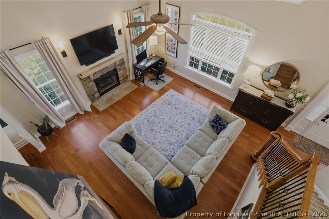 14 Spring Water Court Spring Lake, NC 28390 - Photo 5 of 34 a living room with furniture and a flat screen tv