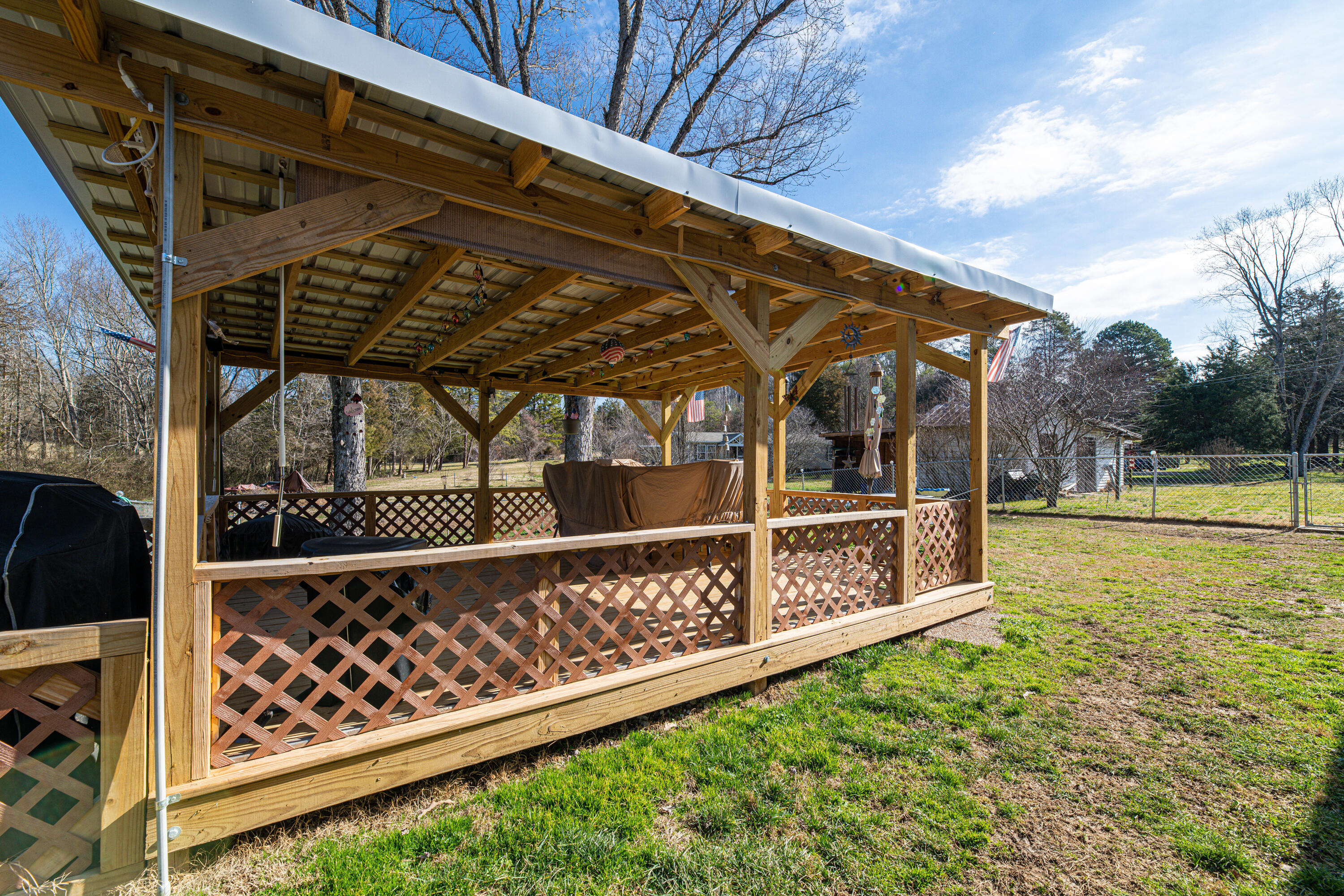 2908 Shipe Road Mascot, TN 37806 - Photo 21 of 25 Covered Patio