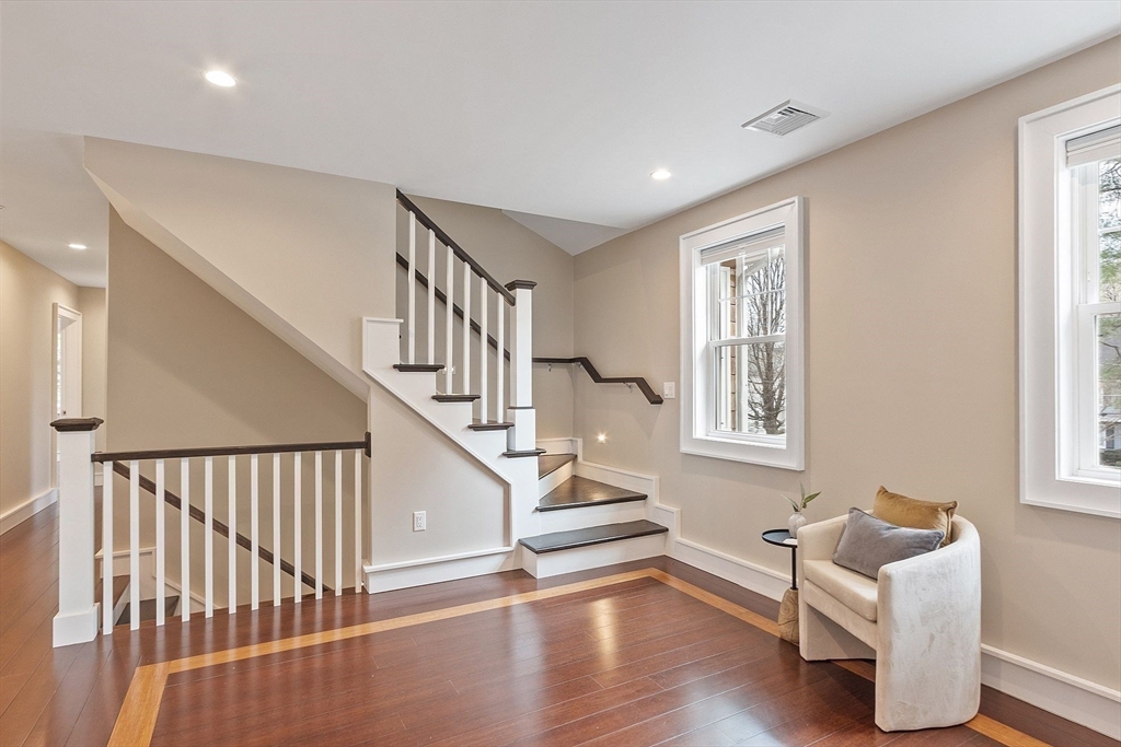 1 Pine Grove Road Medfield, MA 02052 - Photo 21 of 36 a view of entryway and hall with wooden floor