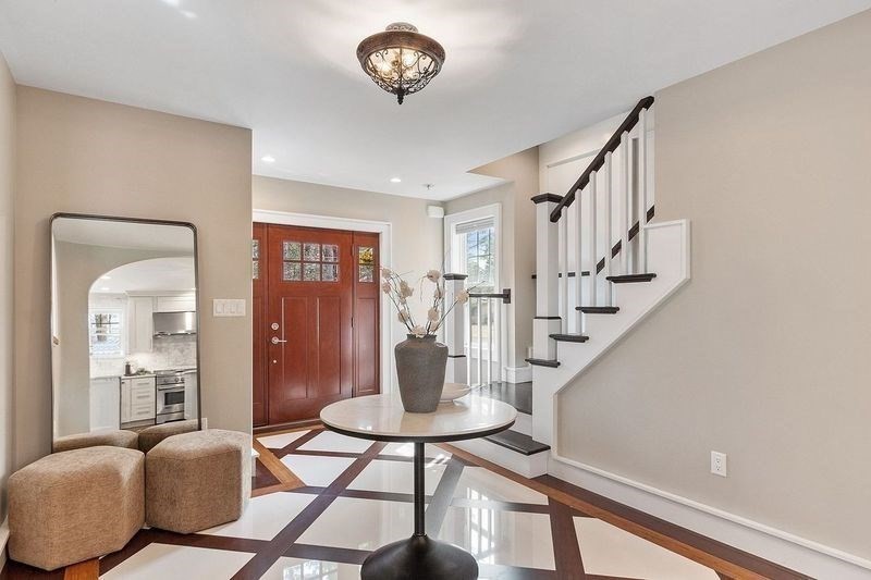 1 Pine Grove Road Medfield, MA 02052 - Photo 4 of 36 a dining room with furniture and wooden floor