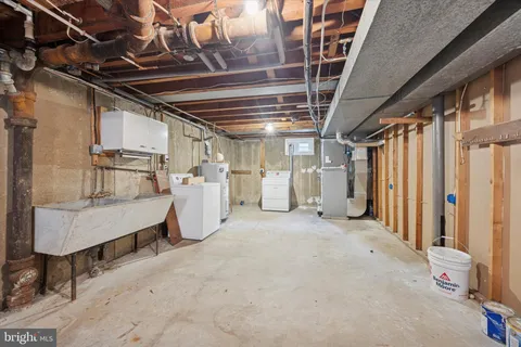 a view of a storage room