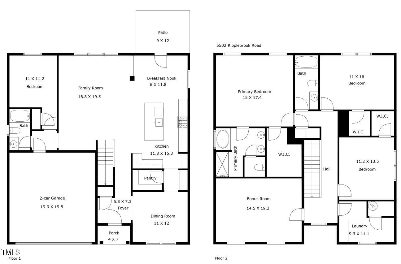 5502 Ripplebrook Drive Durham, NC 27712 - Photo 50 of 50 a picture of a wall with a white and white photo