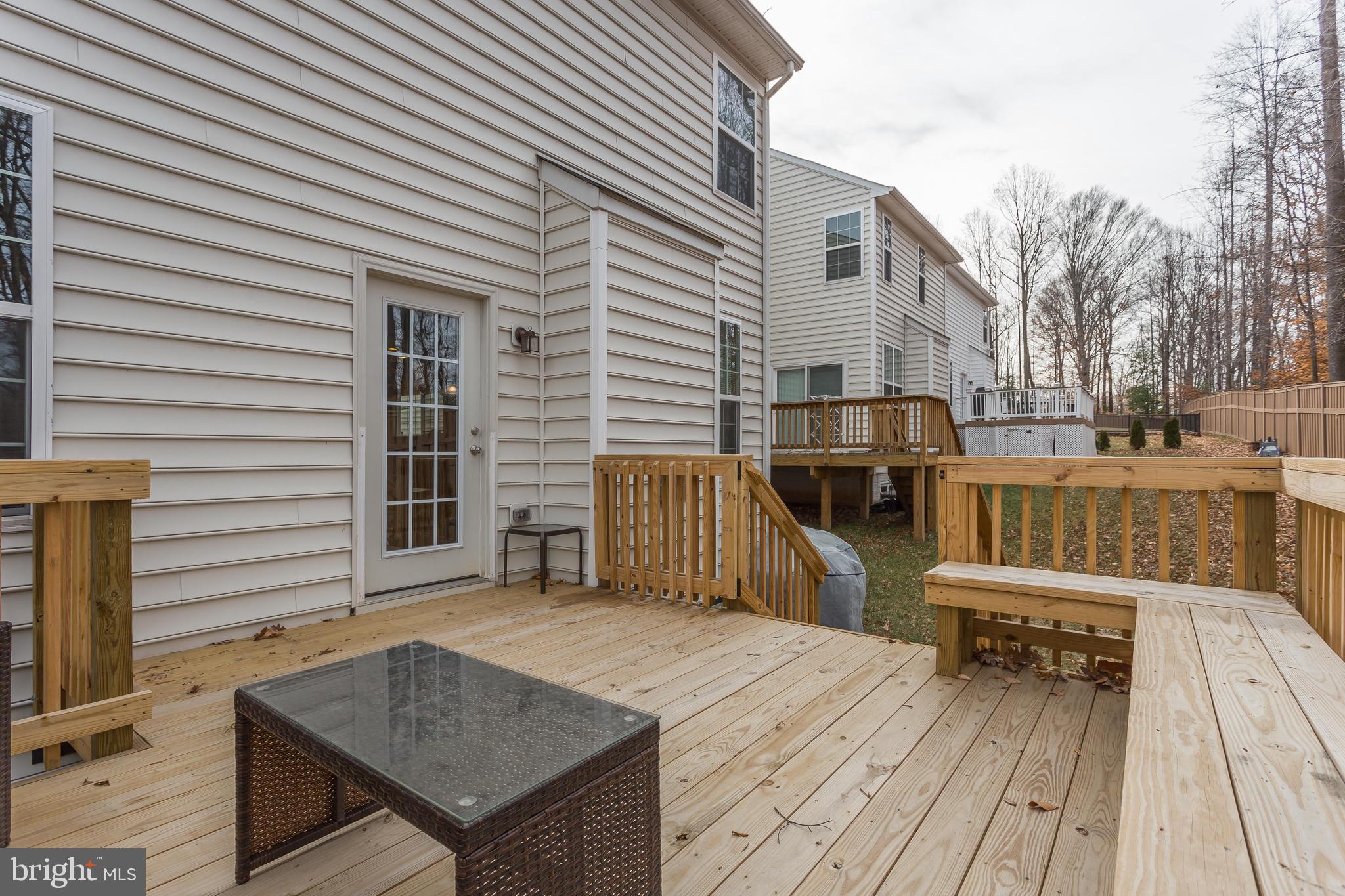 3437 Eagle Ridge Drive Woodbridge, VA 22191 - Photo 36 of 40 a balcony view with a seating space