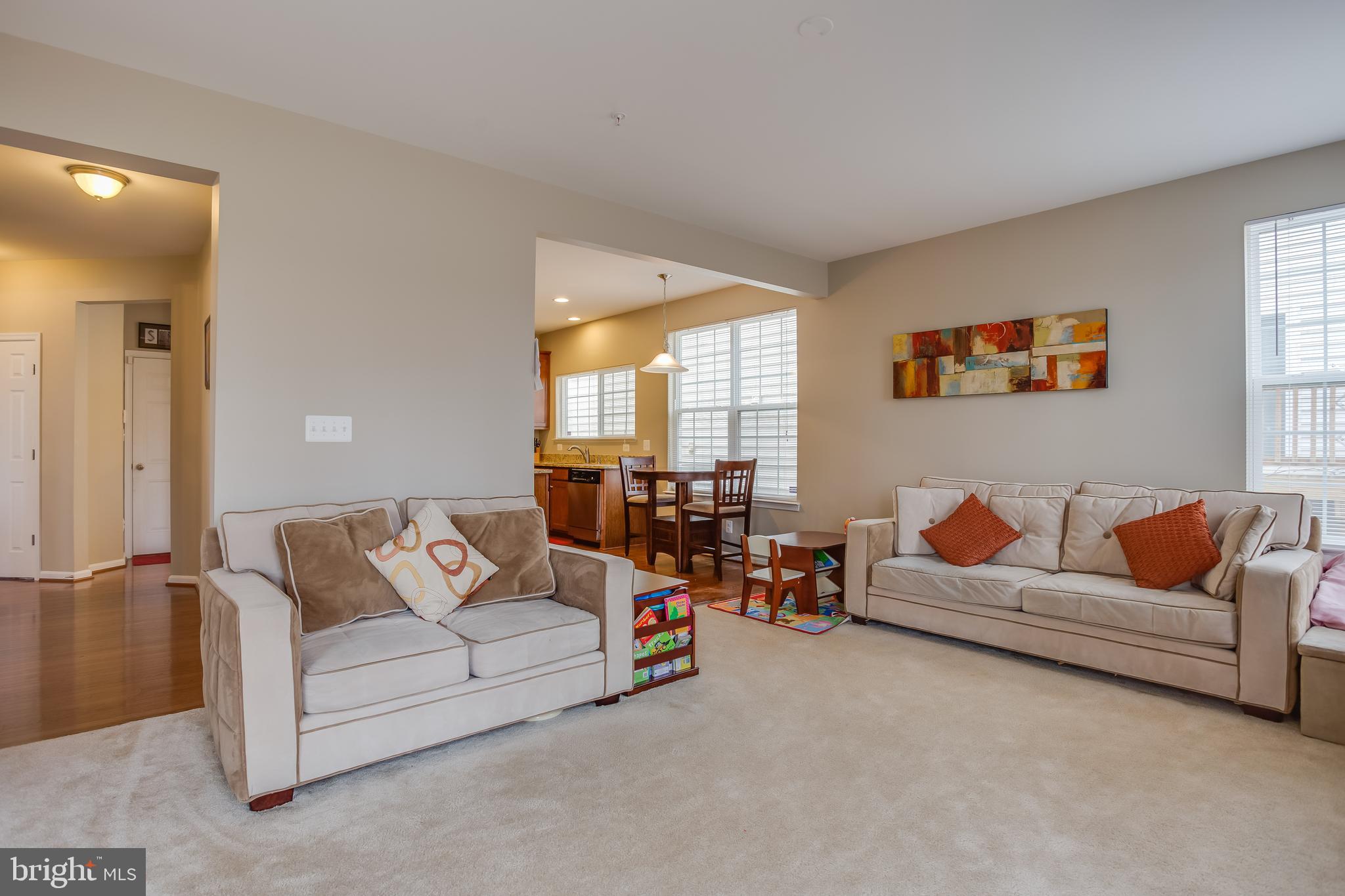 3437 Eagle Ridge Drive Woodbridge, VA 22191 - Photo 8 of 40 a living room with furniture and a large window