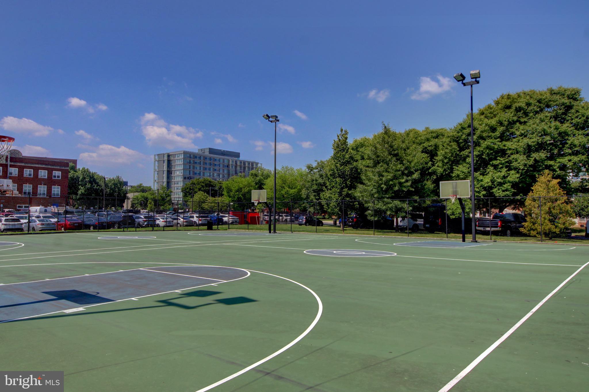 729 3rd Street Southwest Washington, DC 20024 - Photo 28 of 33 Basketball courts at nearby Lansburg park