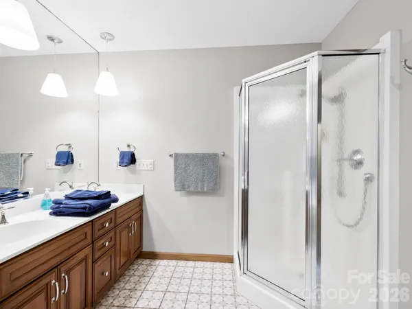 a bathroom with a bathtub and a toilet
