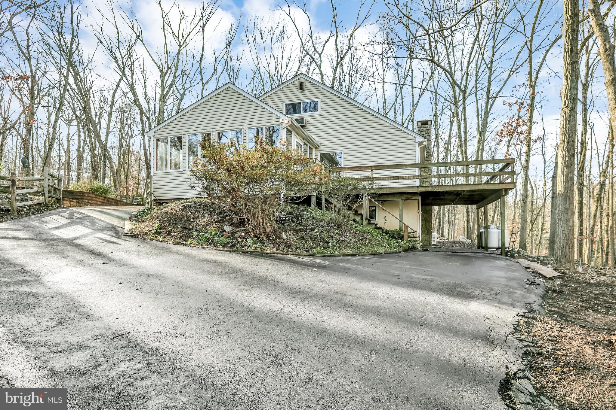 7062 Ely Road New Hope, PA 18938 - Photo 6 of 33 Side Exterior And Wrap-Around Deck