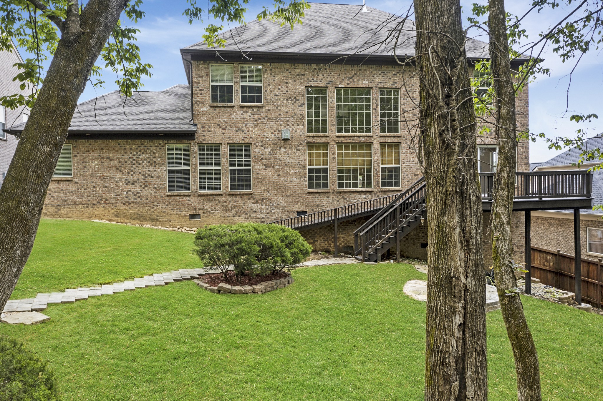 1508 Simpson Court Nashville, TN 37211 - Photo 29 of 41 a view of a house with a backyard