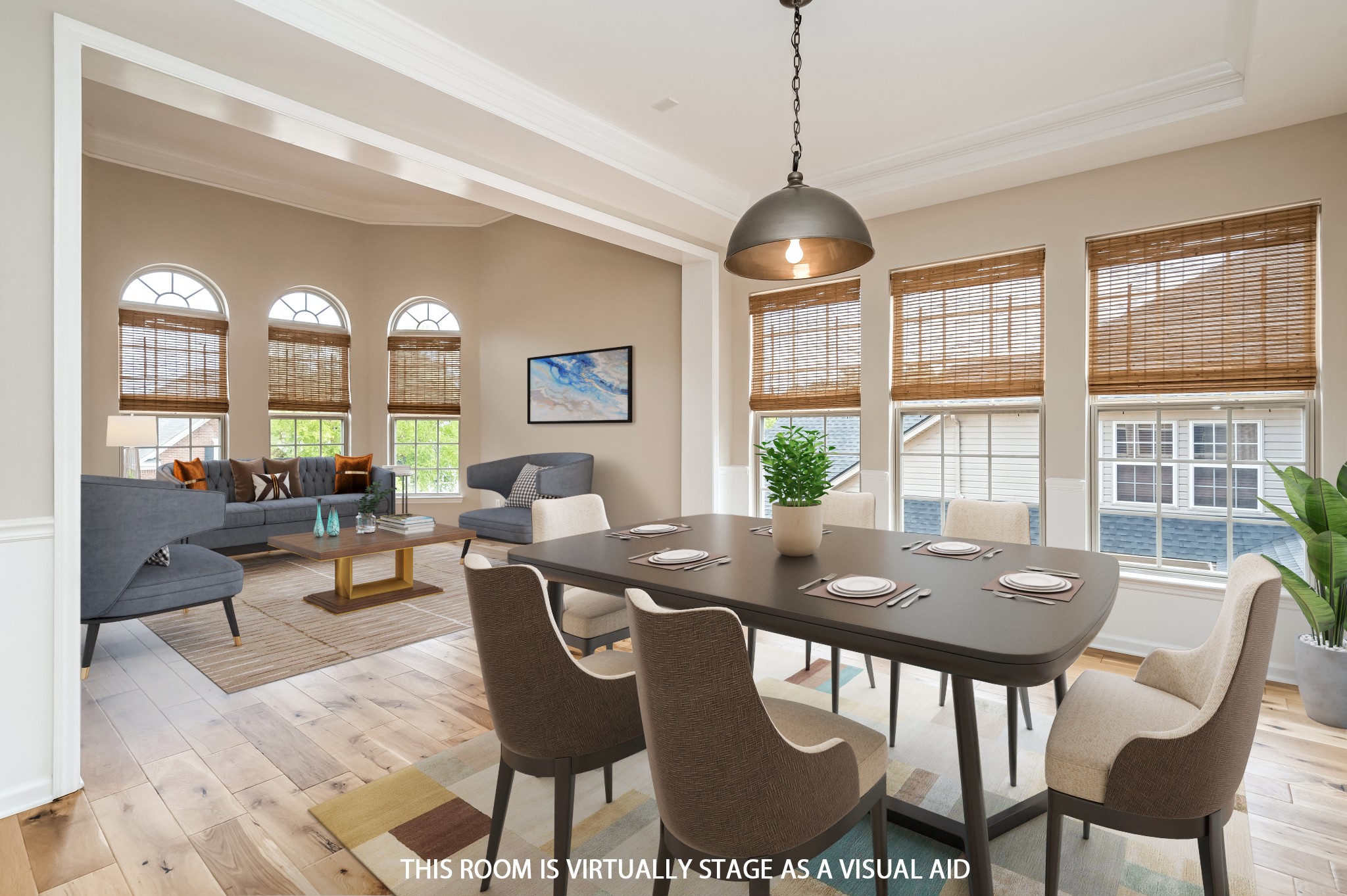 1508 Simpson Court Nashville, TN 37211 - Photo 7 of 41 a view of a dining room with furniture window and outside view