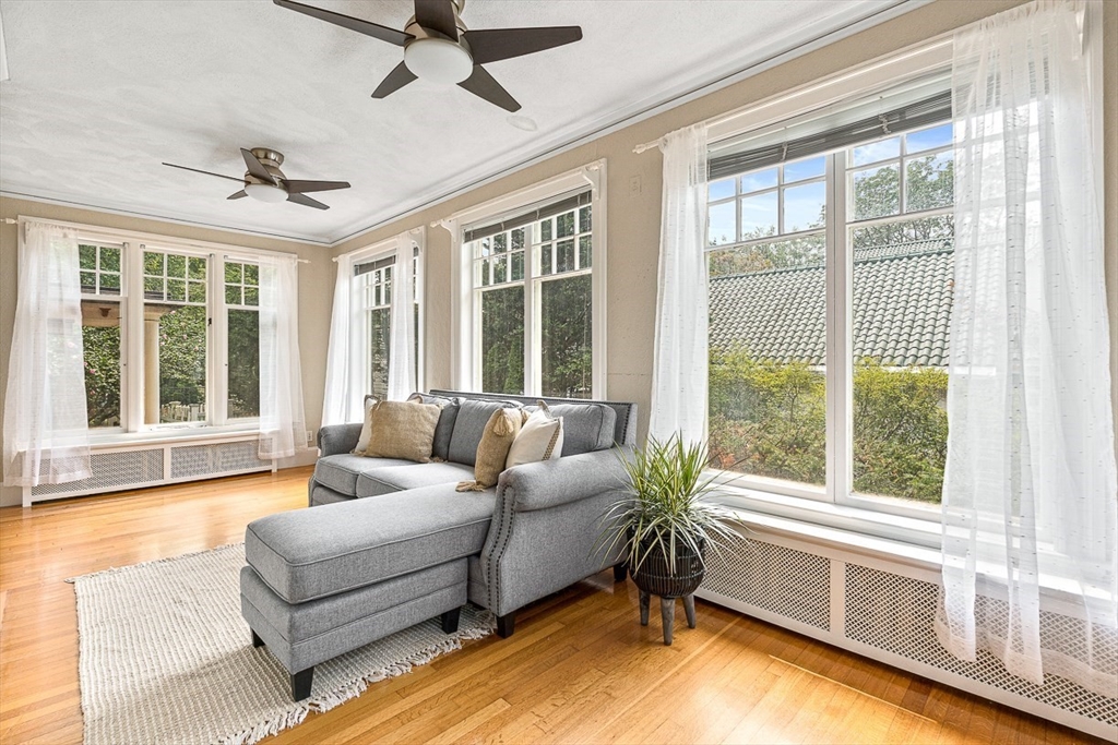 24 Calumet Road Winchester, MA 01890 - Photo 16 of 41 a living room with furniture and a large window
