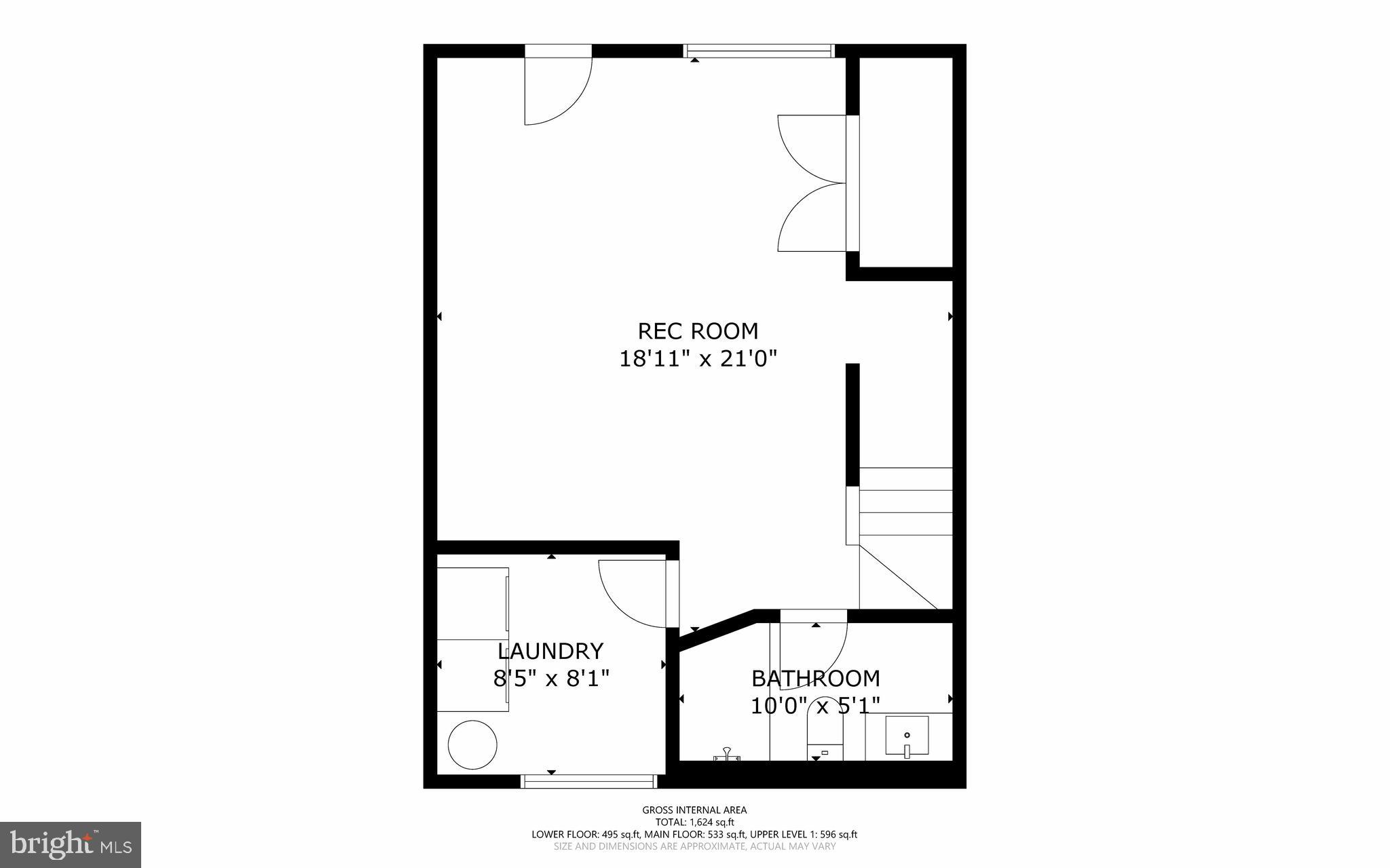 43983 Choptank Terrace Ashburn, VA 20147 - Photo 41 of 43 a picture of a bench in a back white door