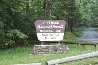 198 Roaring Run Road Eagle Rock, VA 24085 - Photo 11 of 18 jefferson forest sign