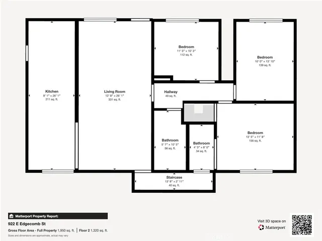 $899,000 | 922 East Edgecomb Street, Covina, CA 91724
