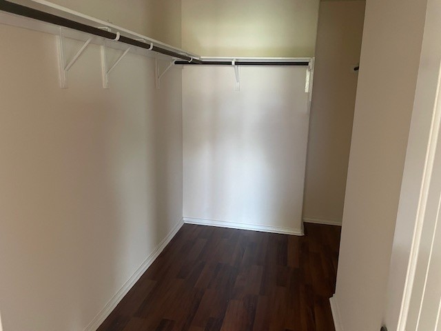 10201 Gertrudis Loop Austin, TX 78747 - Photo 18 of 24 Ample hanging space and durable flooring define this well-organized closet.