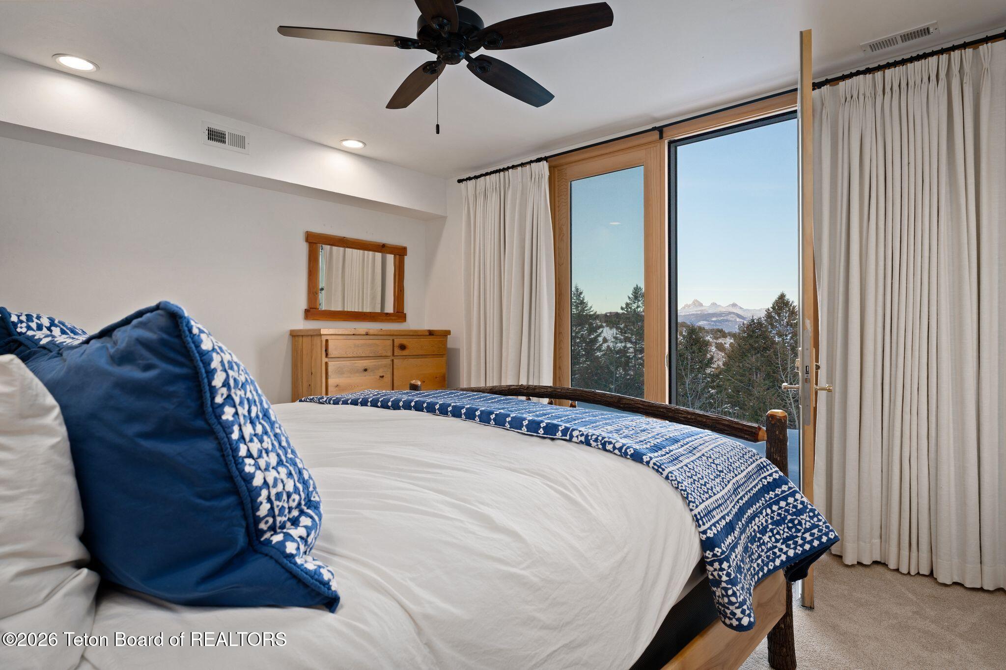 5450 Dry Henderson Road Victor, ID 83455 - Photo 19 of 40 Primary Bedroom Views
