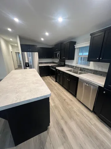 a view of a small space