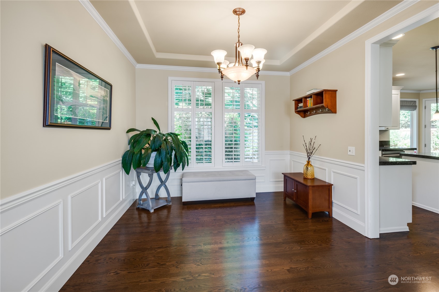20619 38th Drive Southeast Bothell, WA 98021 - Photo 11 of 31 a living room with furniture and a chandelier