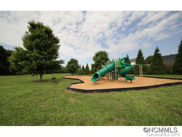 55 English Oak Road Fletcher, NC 28732 - Photo 16 of 17 a view of a garden with a swimming pool